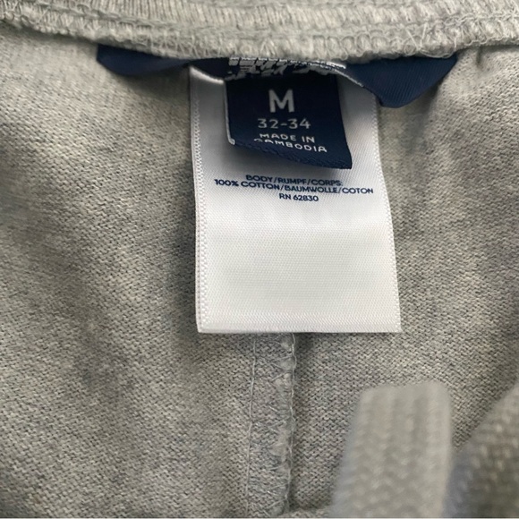 Men’s Lands End Gray Pull On Sweat Shorts Size 32/34 - Picture 4 of 7